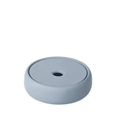 blomus -SONO- Aufbewahrungsdose aus Keramik, Ashley Blue, Badezimmerdose exklusive Optik, Organizer, Deko, Schmuckaufbewahrung, Ablageschale Kosmetik (H / B / T: 4 x 12 x 12 cm, Ashley Blue, 69177) im Sale